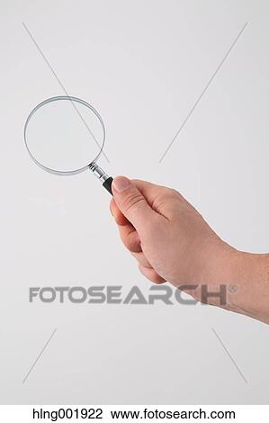 Stock Image - Magnifying glass. Fotosearch