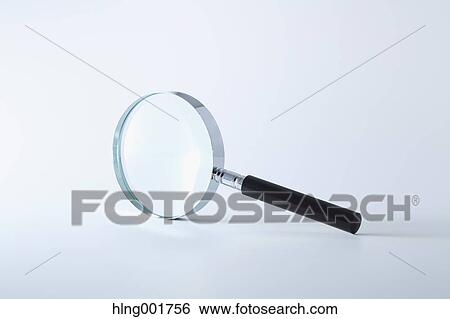 Stock Photograph - Magnifying glass. Fotosearch