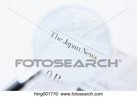 Newspaper and magnifying glass View Large Photo Image Stock Image - Newspaper and magnifying glass. Fotosearch