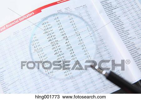 Newspaper and magnifying glass View Large Photo Image Stock Image - Newspaper and magnifying glass. Fotosearch