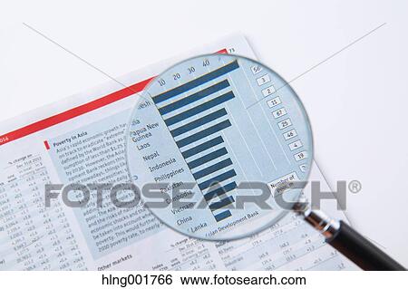 Newspaper and magnifying glass View Large Photo Image Stock Photograph - Newspaper and magnifying glass. Fotosearch