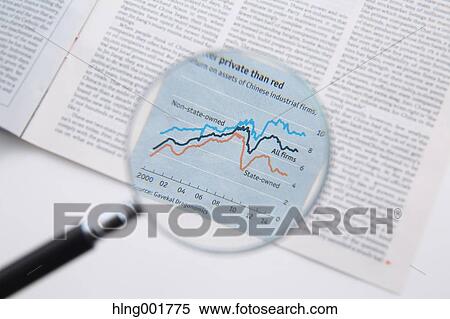 Newspaper and magnifying glass View Large Photo Image Stock Photography - Newspaper and magnifying glass. Fotosearch