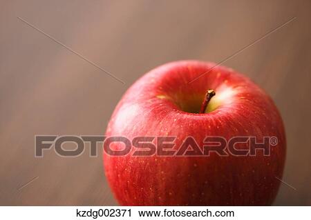 Stock Image - Red apple. Fotosearch