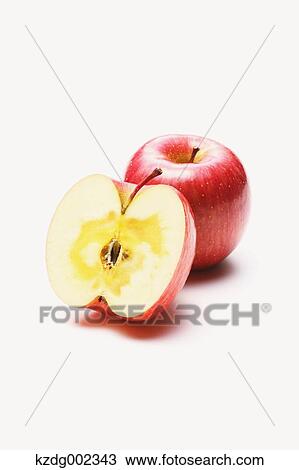 Stock Image - Red apples. Fotosearch