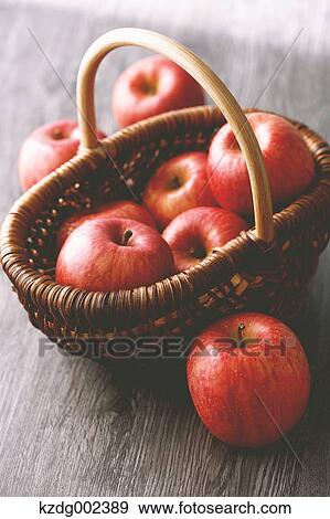 Stock Photo - Red apples. Fotosearch