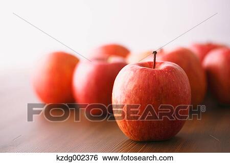 Stock Photograph - Red apples. Fotosearch