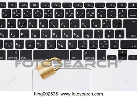 Safety lock and laptop View Large Photo Image Stock Photography - Safety lock and laptop. Fotosearch