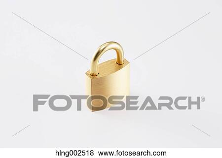 Safety lock View Large Photo Image Stock Photo - Safety lock. Fotosearch