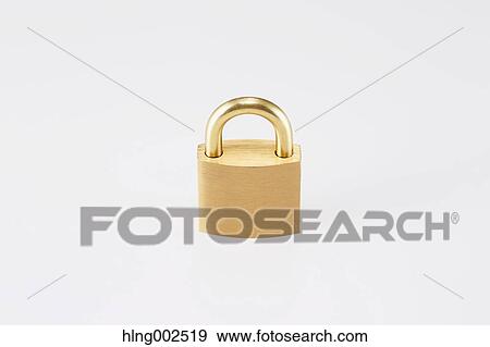 Safety lock View Large Photo Image Stock Photo - Safety lock. Fotosearch