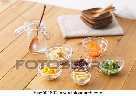 Salad ingredients View Large Photo Image Stock Image - Salad ingredients. Fotosearch