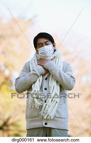 Senior Japanese man with mask feeling sick View Large Photo Image Stock Image - Senior Japanese man with mask feeling sick. Fotosearch