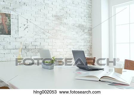 Stock Image - Share office interior. Fotosearch