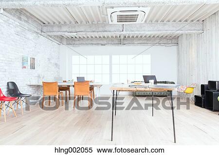 Share office interior View Large Photo Image Stock Photography - Share office interior. Fotosearch