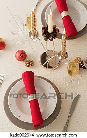 Stylish table setting View Large Photo Image Picture - Stylish table setting. Fotosearch