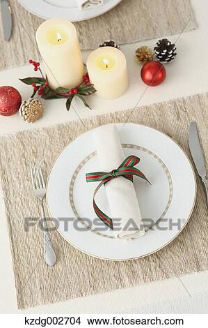 Stylish table setting View Large Photo Image Picture - Stylish table setting. Fotosearch