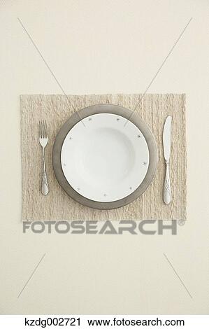 Stock Image - Stylish table setting. Fotosearch