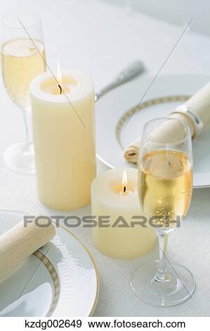Stock Photo - Stylish table setting. Fotosearch
