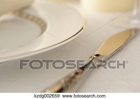 Stock Photo - Stylish table setting. Fotosearch