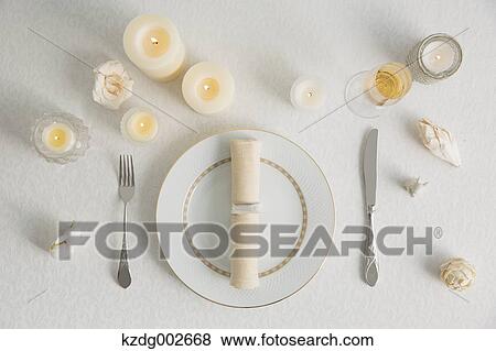 Stock Photo - Stylish table setting. Fotosearch