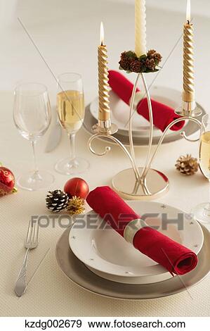 Stock Photo - Stylish table setting. Fotosearch