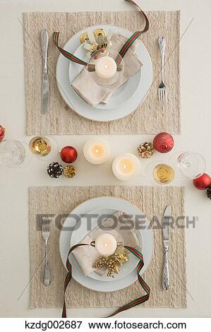 Stylish table setting View Large Photo Image Stock Photo - Stylish table setting. Fotosearch