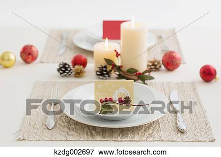Stock Photo - Stylish table setting. Fotosearch