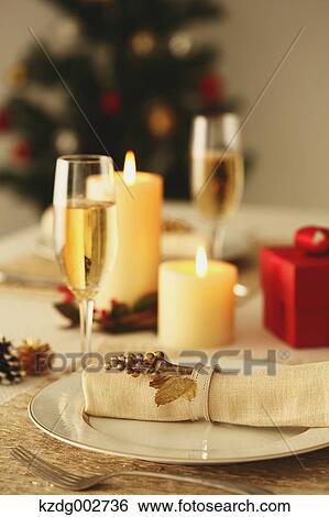 Stock Photograph - Stylish table setting. Fotosearch