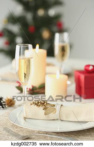 Stylish table setting View Large Photo Image Stock Photography - Stylish table setting. Fotosearch