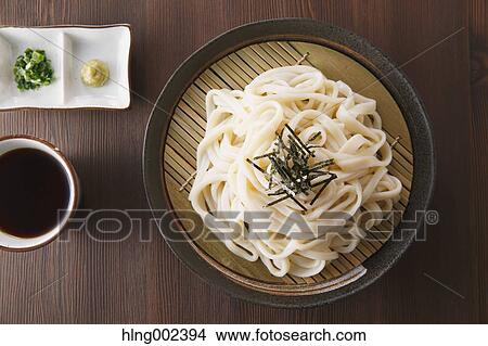 Picture - Udon noodles. Fotosearch