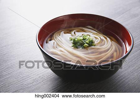 Picture - Udon noodles. Fotosearch