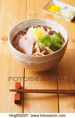 Stock Photo - Udon noodles. Fotosearch