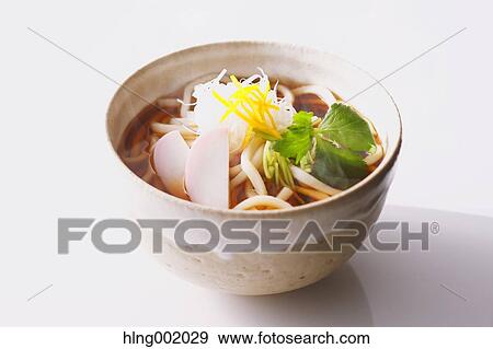 Udon noodles View Large Photo Image Stock Photo - Udon noodles. Fotosearch
