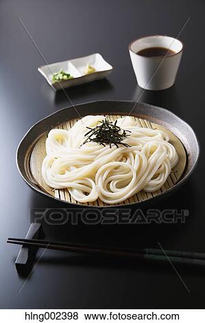 Udon noodles View Large Photo Image Stock Photo - Udon noodles. Fotosearch