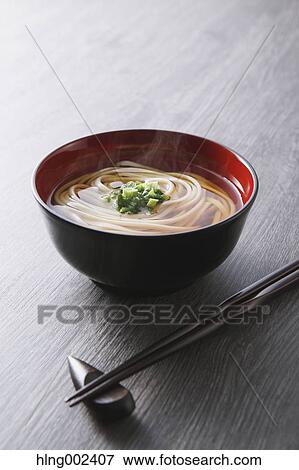 Udon noodles View Large Photo Image Stock Photo - Udon noodles. Fotosearch