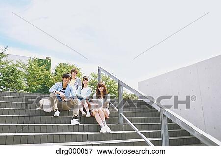 University student in the campus park View Large Photo Image Stock Photo - University student in the campus park. Fotosearch