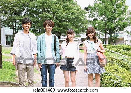 University student in the campus park View Large Photo Image Stock Photo - University student in the campus park. Fotosearch