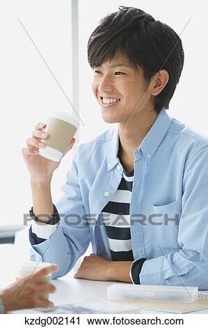 University student in the school cafe View Large Photo Image Stock Image - University student in the school cafe. Fotosearch
