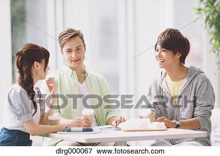 University student in the school cafe View Large Photo Image Stock Photo - University student in the school cafe. Fotosearch