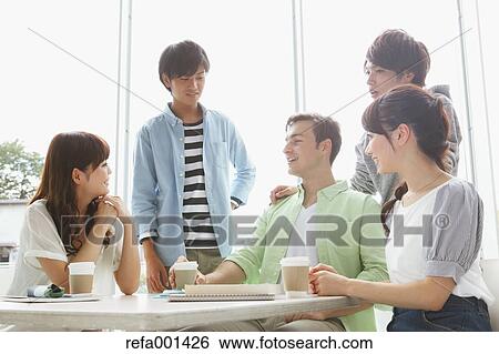 University student in the school cafe View Large Photo Image Stock Photograph - University student in the school cafe. Fotosearch