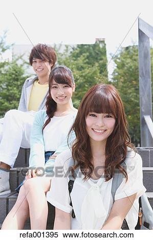 University students in the campus park View Large Photo Image Stock Photography - University students in the campus park. Fotosearch