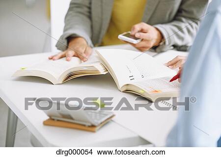 Picture - University students in the classroom. Fotosearch