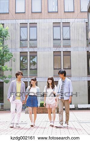 University students View Large Photo Image Stock Image - University students. Fotosearch