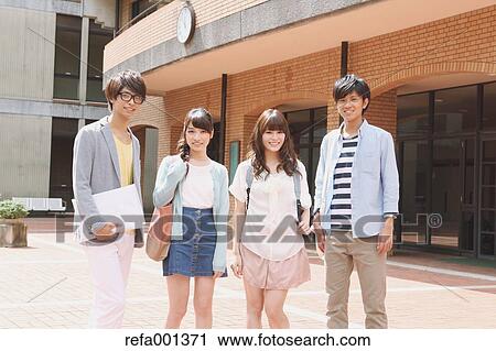 University students View Large Photo Image Stock Image - University students. Fotosearch