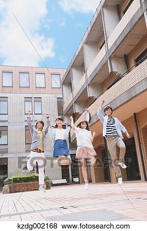 Stock Photo - University students. Fotosearch