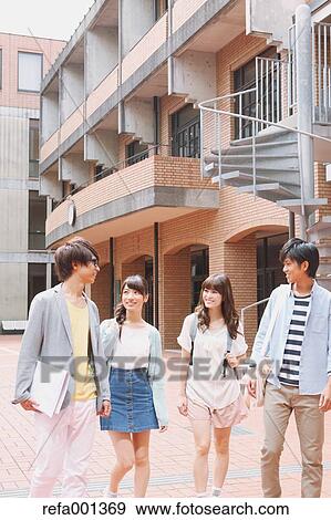 Stock Photo - University students. Fotosearch