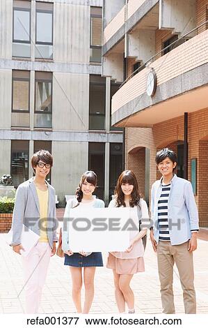Stock Photo - University students. Fotosearch
