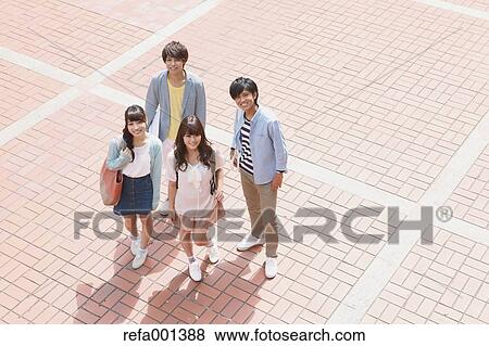 Stock Photo - University students. Fotosearch