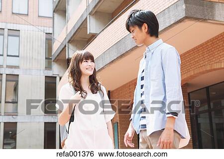 Stock Photograph - University students. Fotosearch