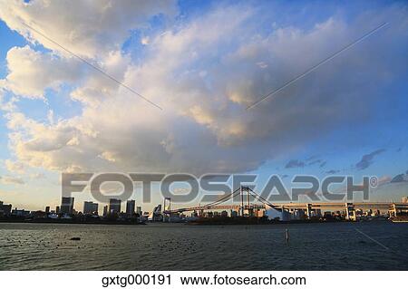 View of Odaiba bay, Tokyo, Japan View Large Photo Image Stock Image - View of Odaiba bay, Tokyo, Japan. Fotosearch