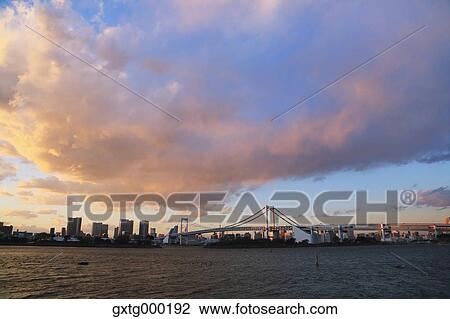 View of Odaiba bay, Tokyo, Japan View Large Photo Image Stock Image - View of Odaiba bay, Tokyo, Japan. Fotosearch
